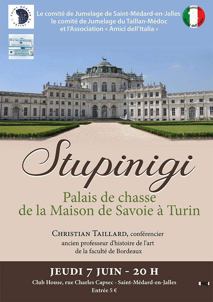Conférence : Stupinigi, Palais de chasse de la Maison de Savoie à Turin